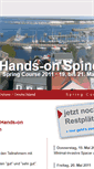 Mobile Screenshot of hands-on-spine.de